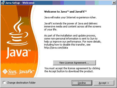 Terceiro Passo - Instala&ccedil;&atilde;o Java